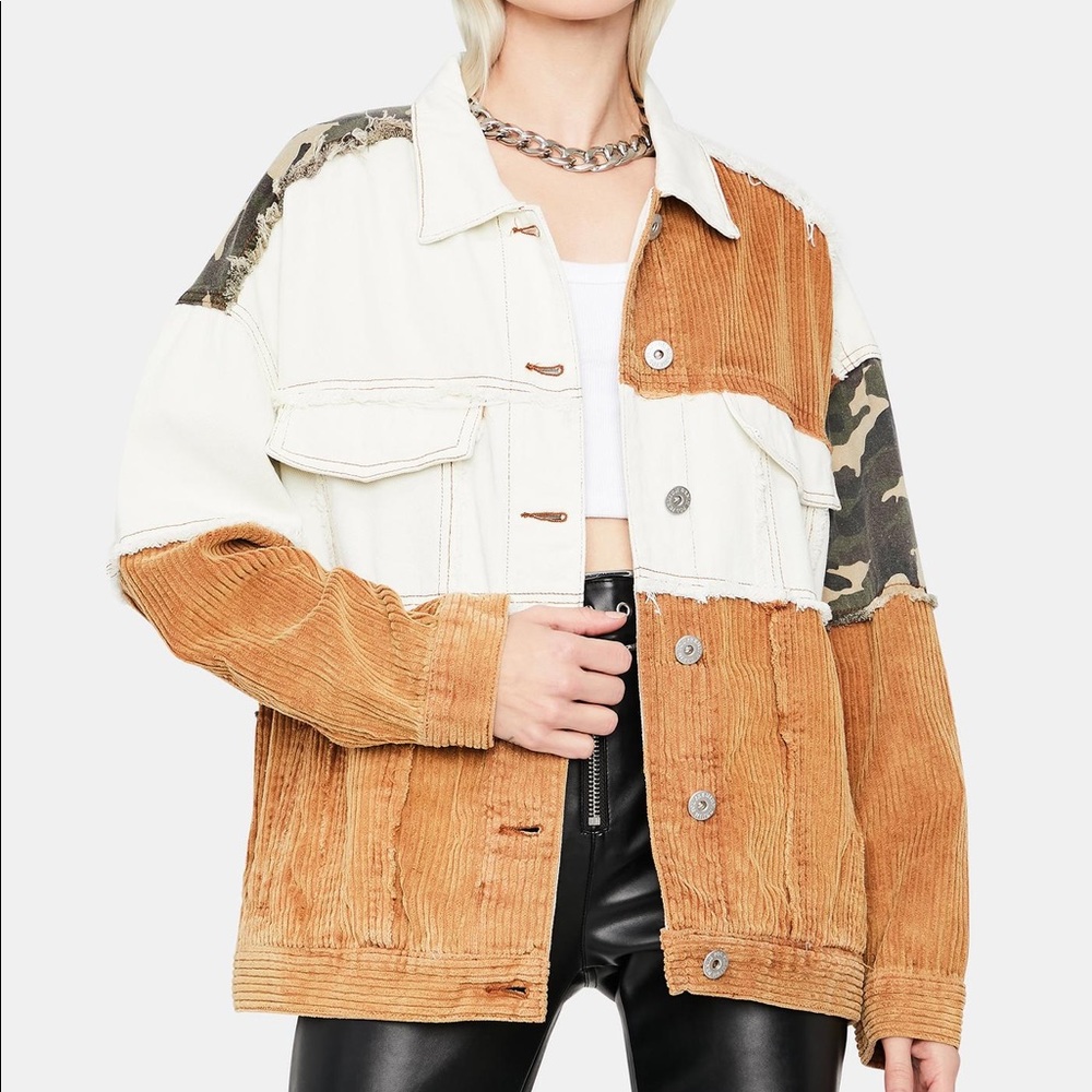 HIDDEN REBEL PATCHWORK JACKET